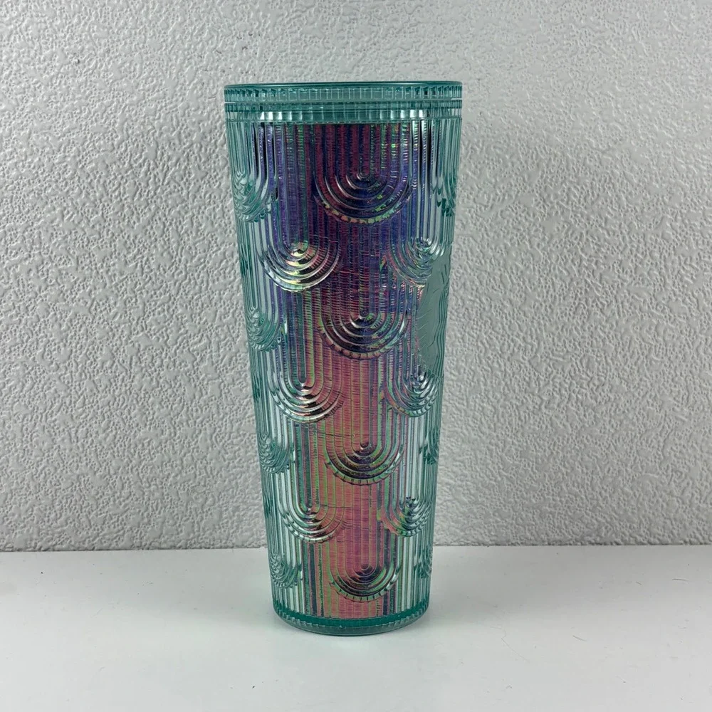 StarBucks Iridescent Mermaid Siren Shell Wave‎ Tumbler Collectible Holographic